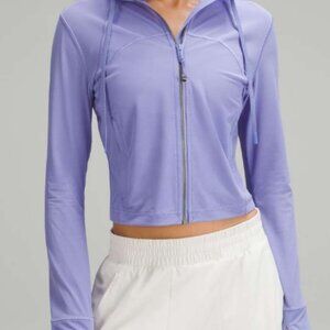 95. Lululemon Cropped Define Mesh Jacket *Nulu Dark Lavender W4BVZS